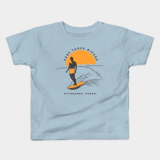 SURF 3 RIVERS Kids T-Shirt